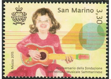 SAN MARINO 2015 Music MNH**