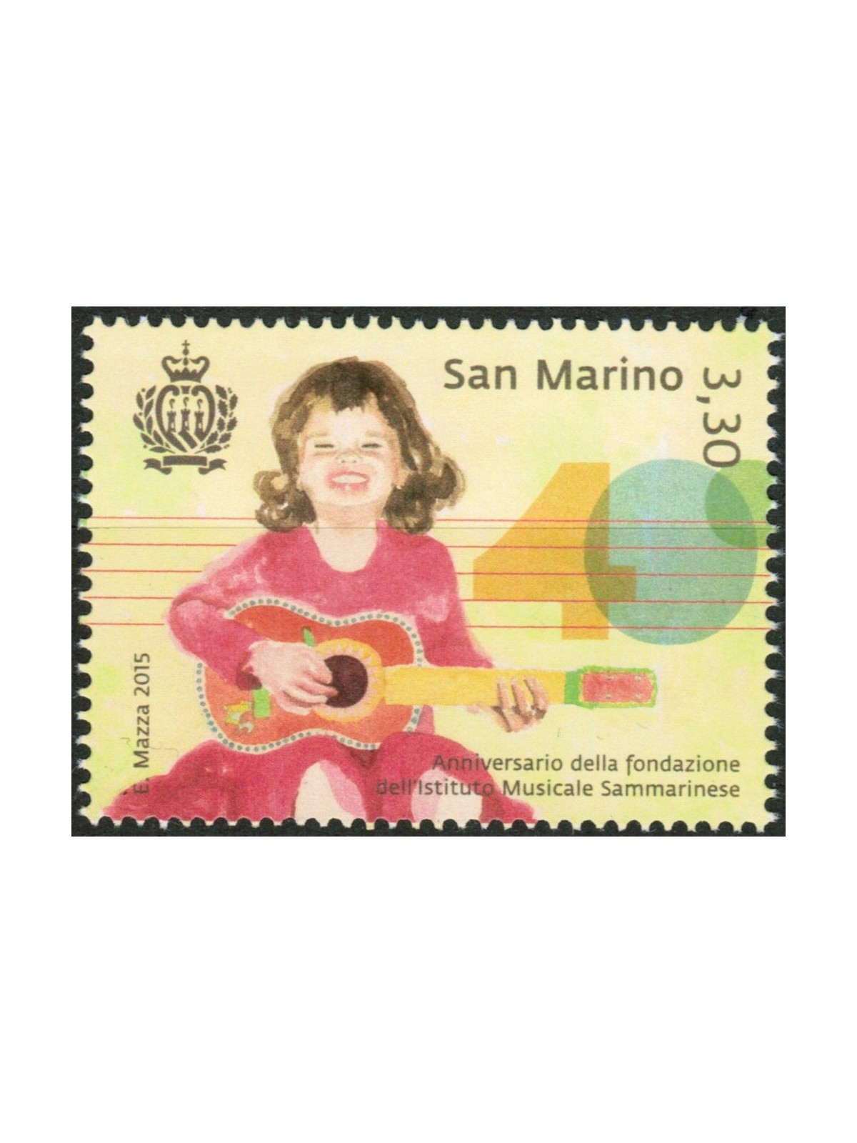 SAN MARINO 2015 Music MNH**