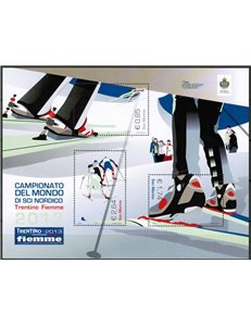 SAN MARINO 2013 Nordic Skiing s/s MNH**