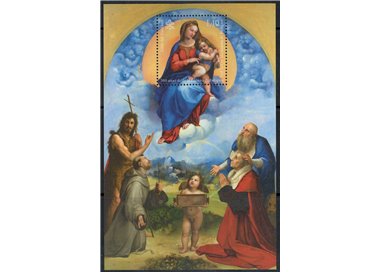 VATICAN 2012 Madonna of Foligno s/s MNH**