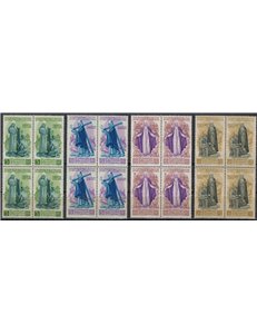 ITALIA 1948 Santa Caterina (in quartina) 4v MNH**