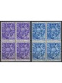ITALIA 1950 Anno Santo (in quartina) 2v MNH**