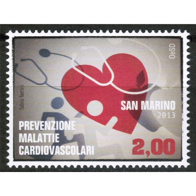 SAN MARINO 2013 Malattie cardovascolari MNH**