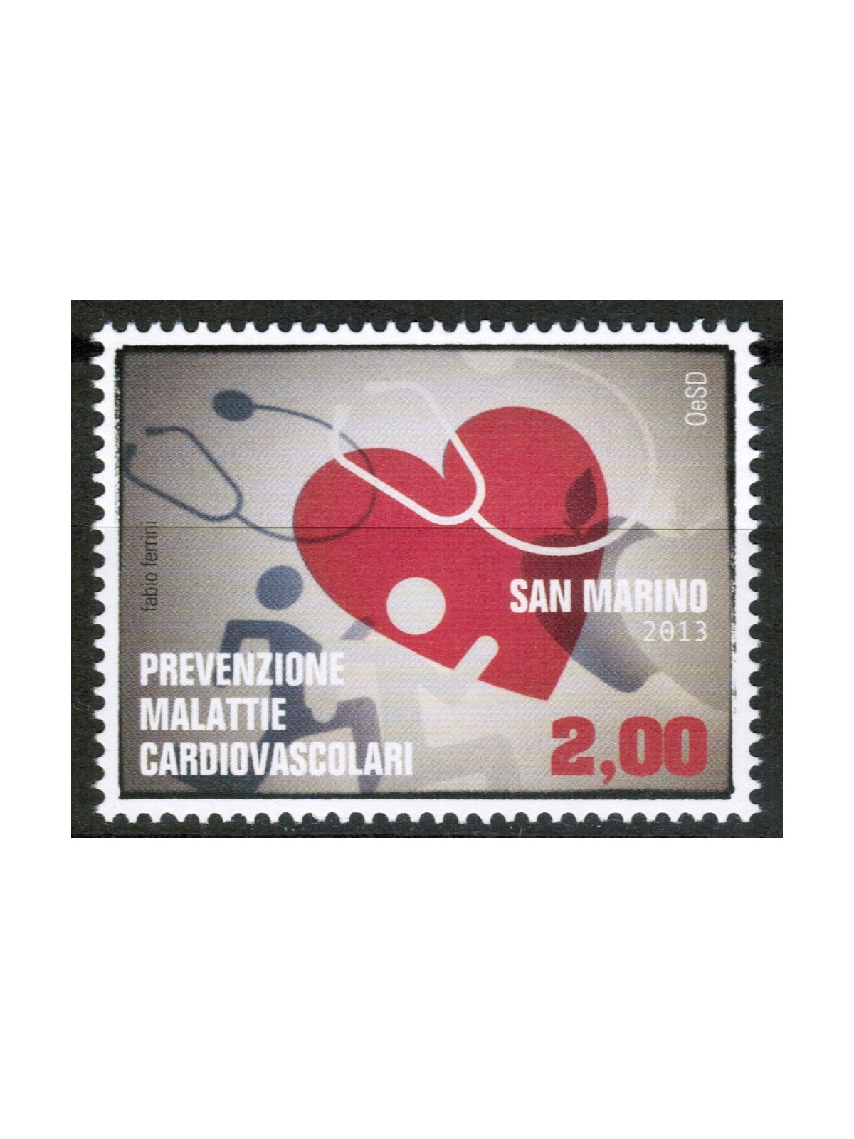 SAN MARINO 2013 Malattie cardovascolari MNH**