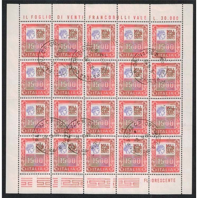 ITALIA 1978-79 Alti valori £ 1500 MF us