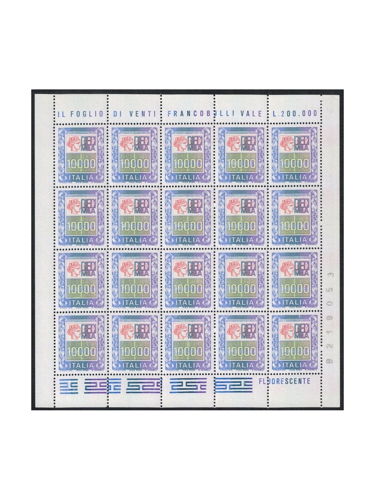 ITALY 1983 High values £10,000 m/s MNH**