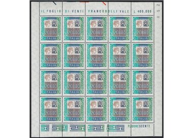 ITALIA 1987 Alti valori £ 20000 MF MNH**