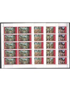 VATICANO 2001 Cappella Sistina 4 MF MNH**