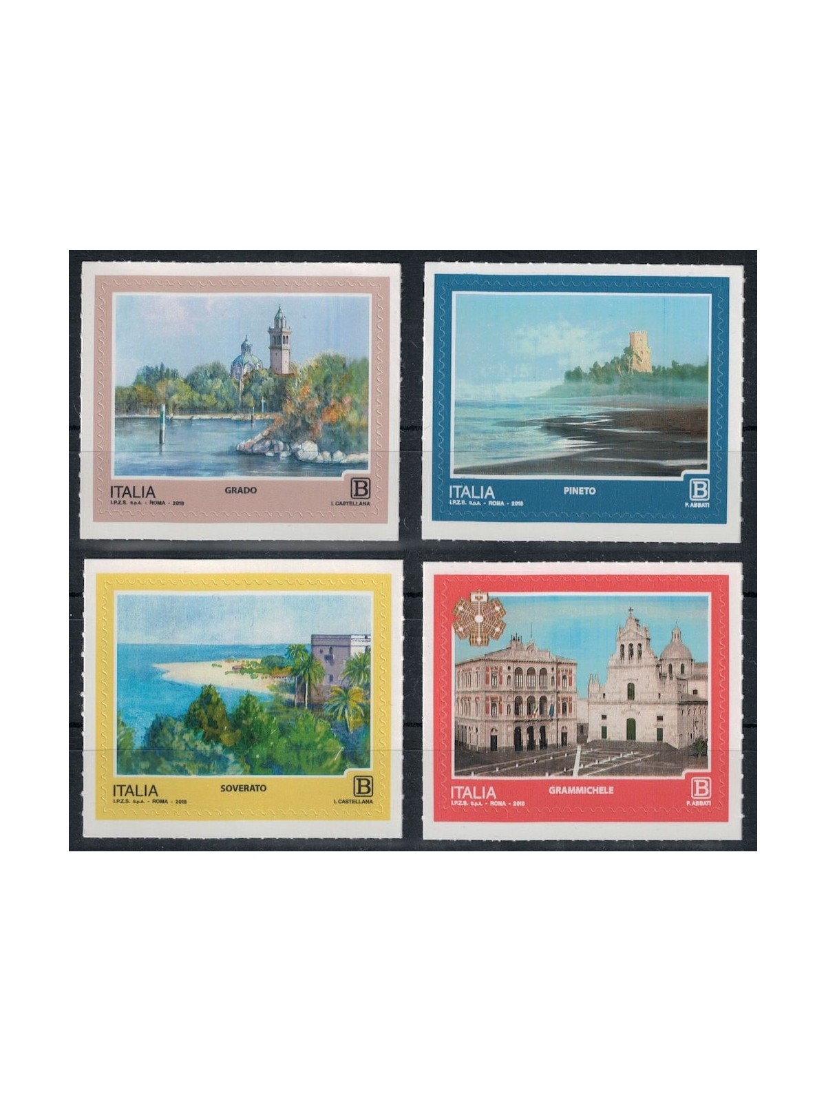 ITALY 2018 Tourism 4v MNH**