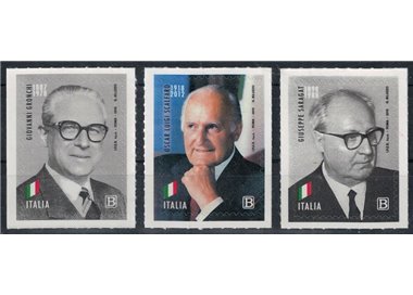 ITALY 2018 Presidents of the Italian Republic 3v MNH**