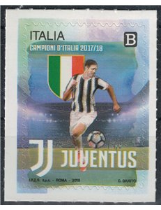 ITALY 2018 Juventus Italian Champion MNH**