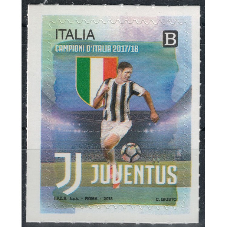 ITALY 2018 Juventus Italian Champion MNH**