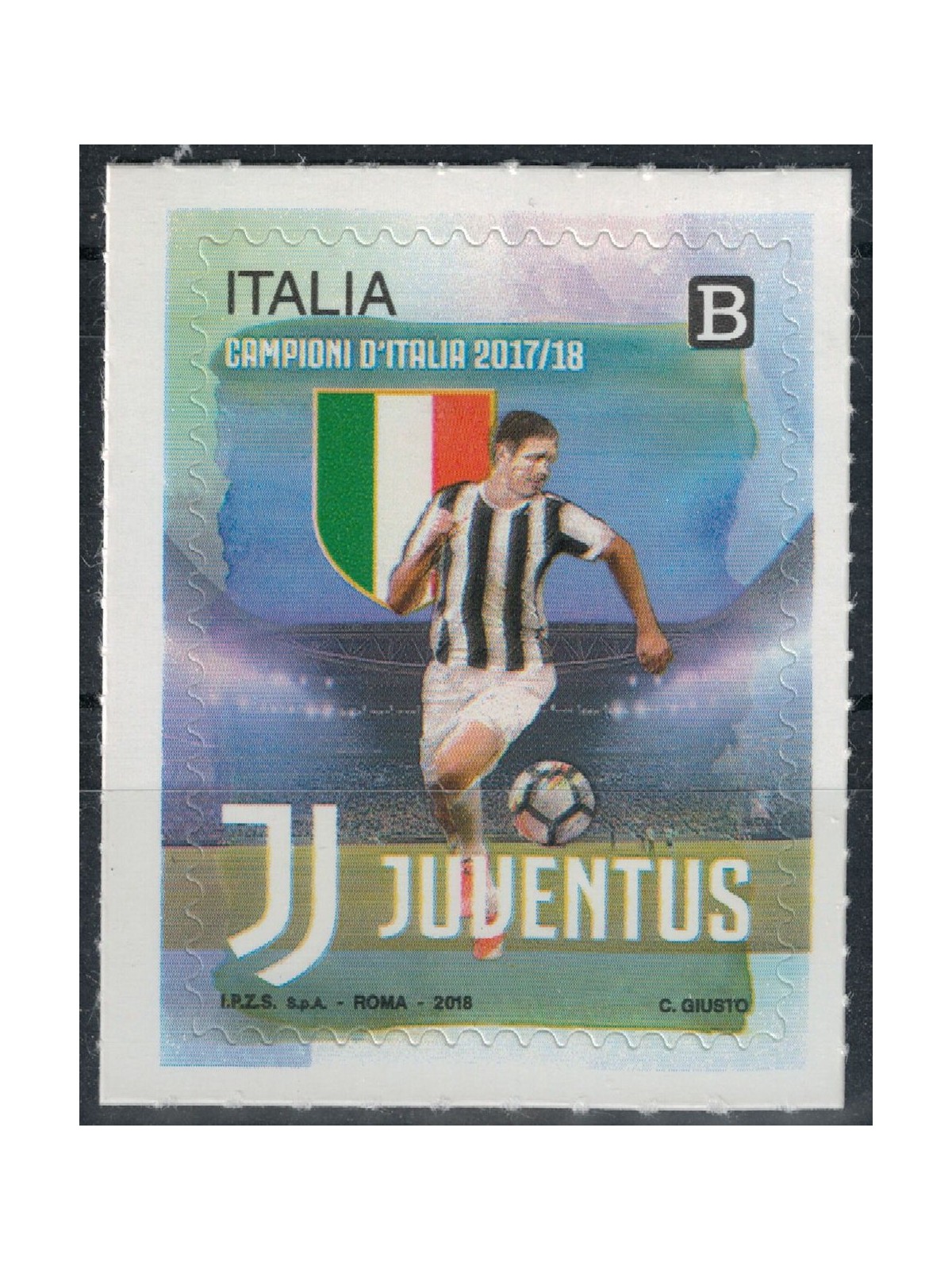 ITALY 2018 Juventus Italian Champion MNH**