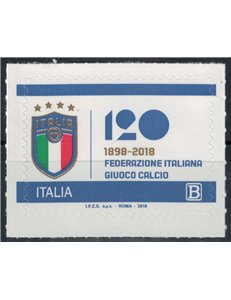 ITALIA 2018 Federazione Italiana Giuoco Calcio MNH**