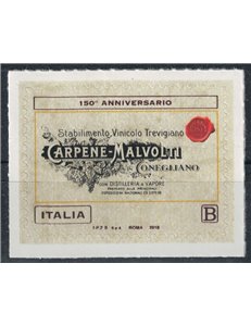 ITALIA 2018 Cantina Carpenè Malvolti MNH**