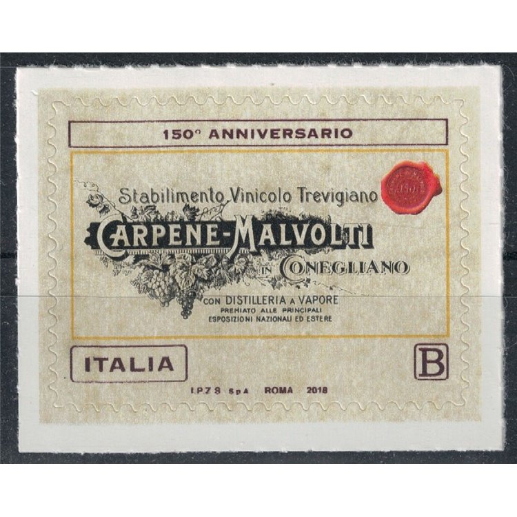 ITALIA 2018 Cantina Carpenè Malvolti MNH**
