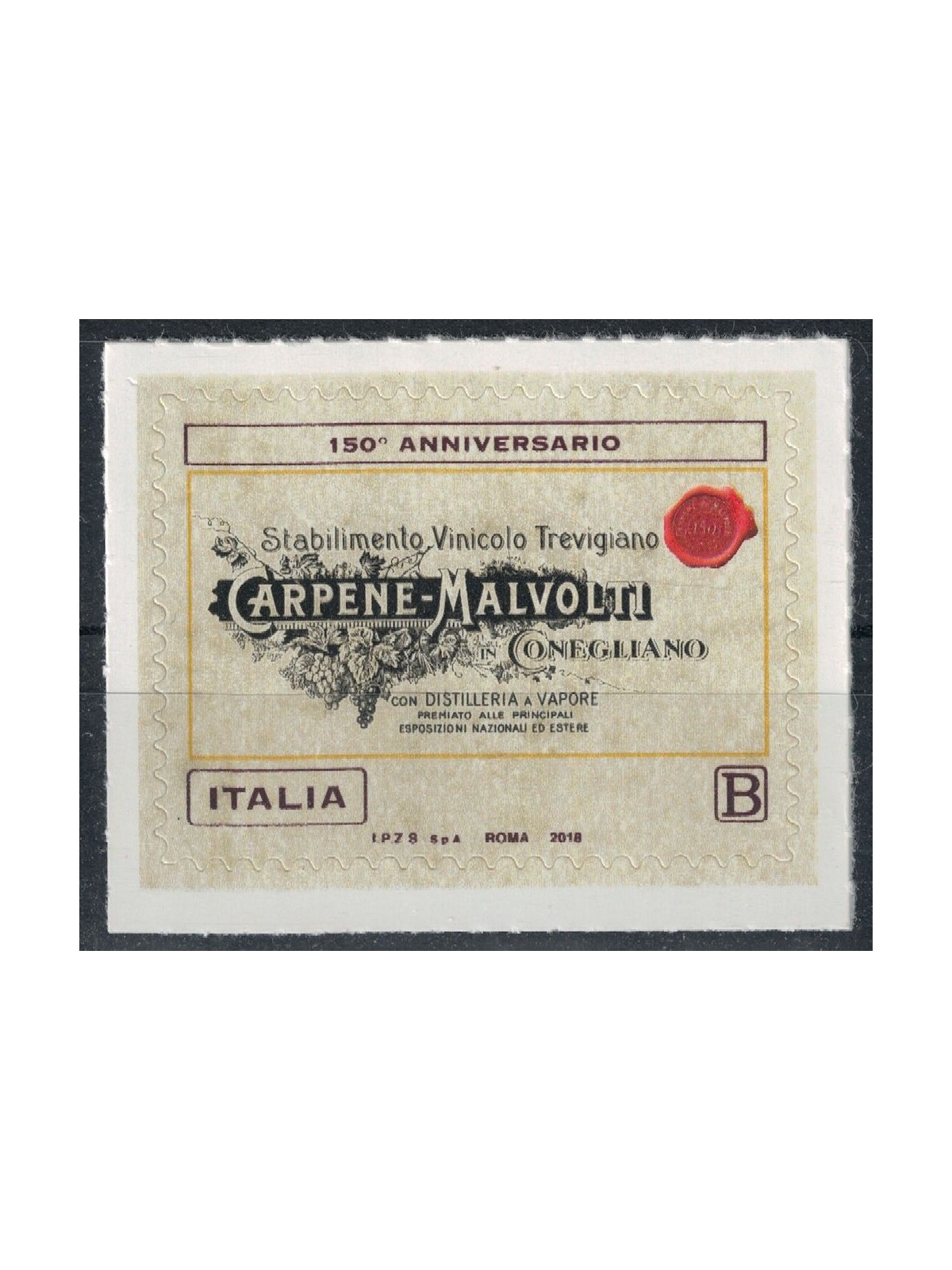 ITALY 2018 Carpenè Malvolti Winery MNH**