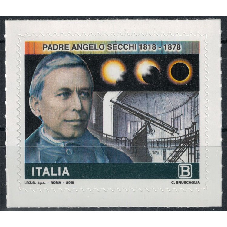 ITALY 2018 Father Angelo Secchi MNH**