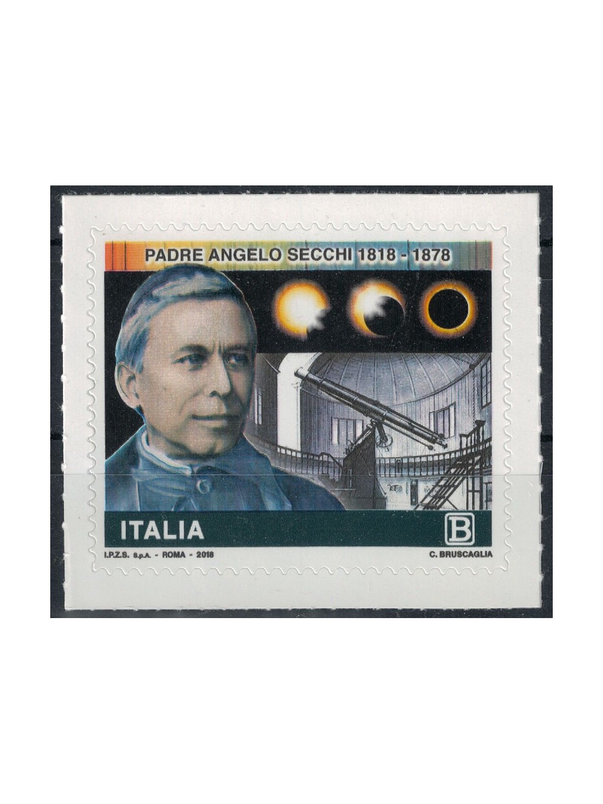 ITALY 2018 Father Angelo Secchi MNH**
