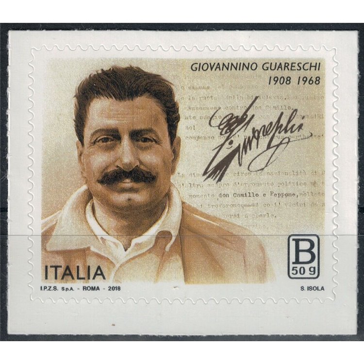 ITALY 2018 Giovannino Guareschi MNH**