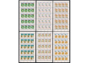 SAN MARINO 1993 Avvenimenti sportivi 6 fogli interi MNH**