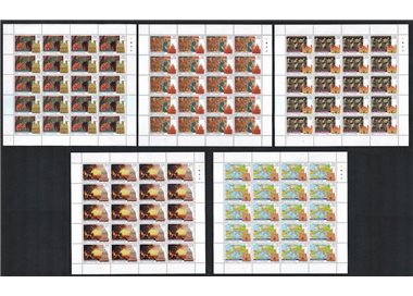 SAN MARINO 1999 Jubilee of 2000 5 full sheets MNH**