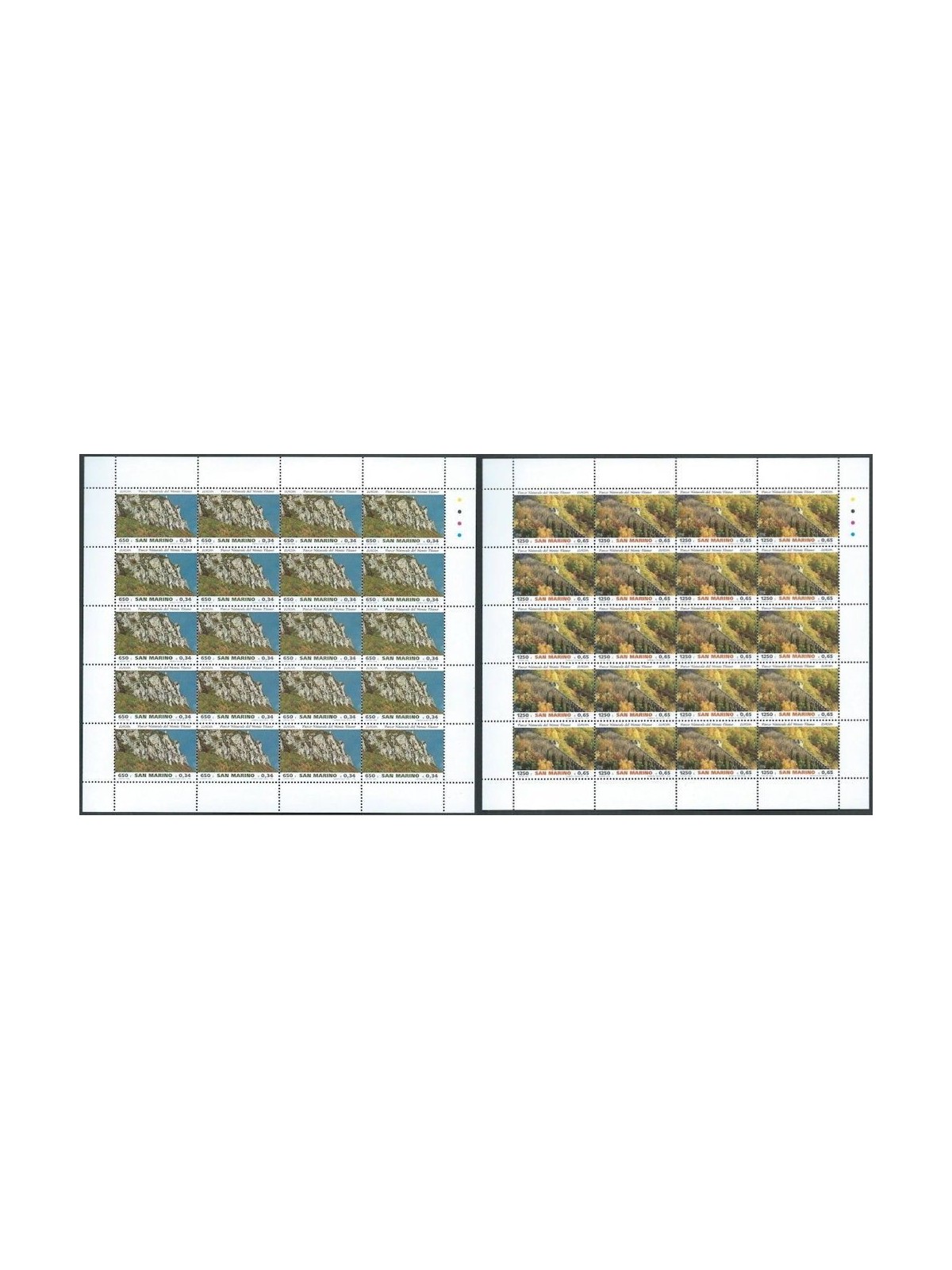 SAN MARINO 1999 Europa 2 MF MNH**