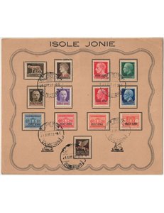 ISOLE JONIE 1941 Serie completa 13v us