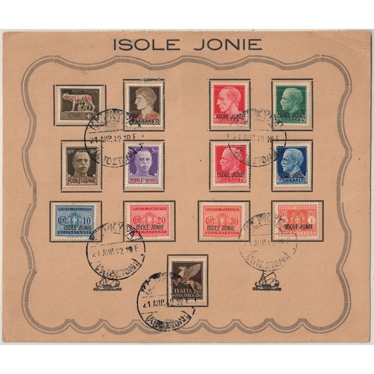 JOHANNESBURG ISLANDS 1941 Complete series 13v us