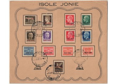 JOHANNESBURG ISLANDS 1941 Complete series 13v us