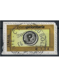 ITALIA 2002 Posta prioritaria € 1,24 us