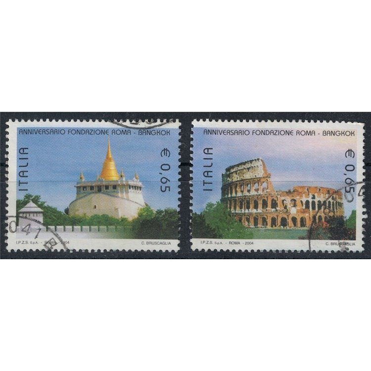 ITALIA 2004 Fondazione Roma e Bangkok 2v us