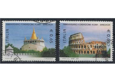 ITALY 2004 Rome and Bangkok Foundation 2v us