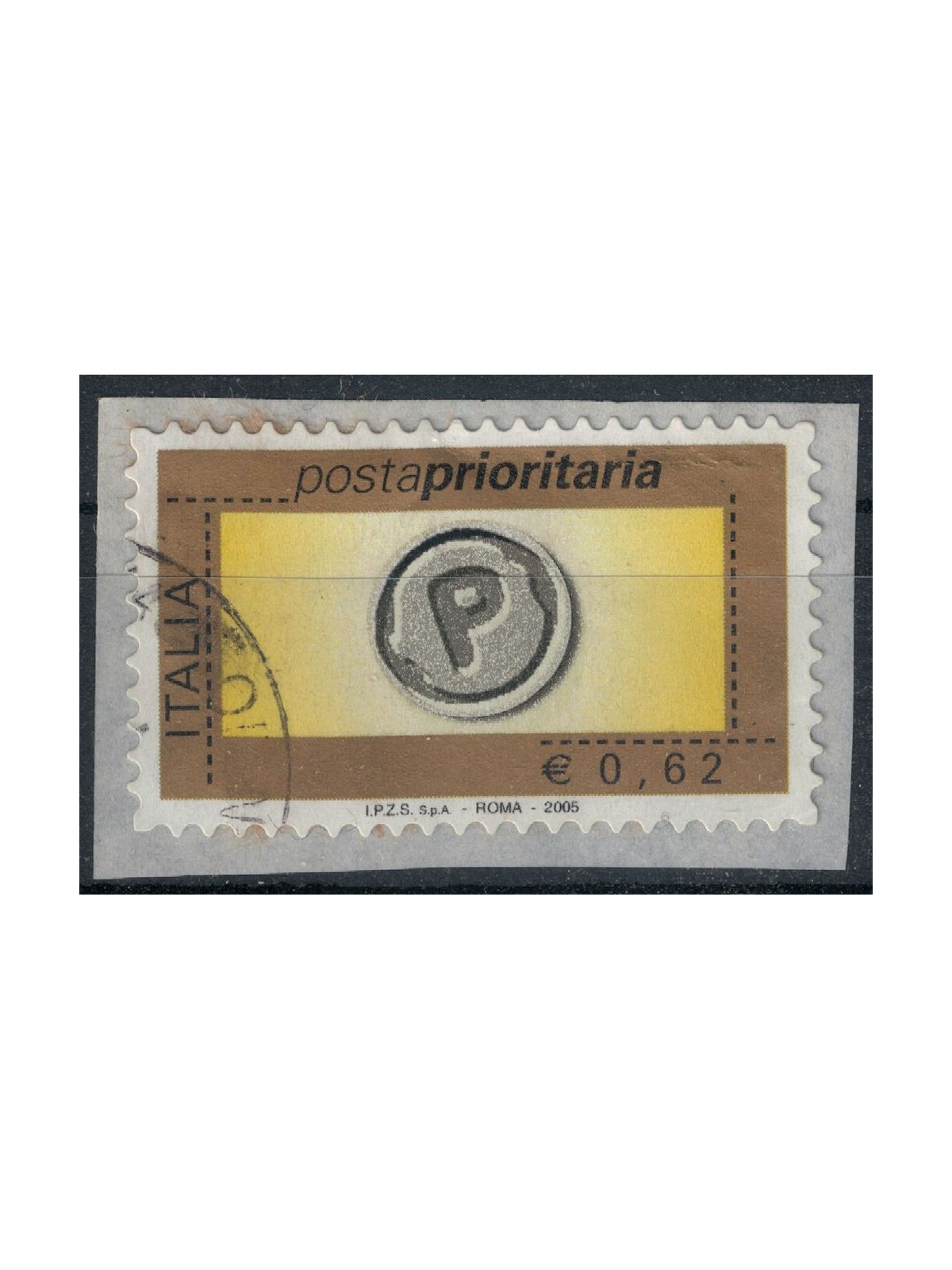 ITALIA 2005 Posta Prioritaria € 0,62 us