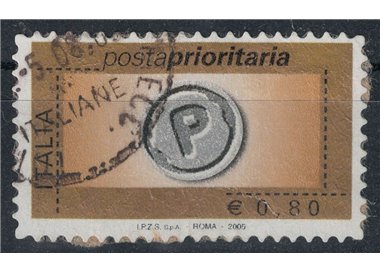 ITALIA 2005 Posta Prioritaria € 0,80 us