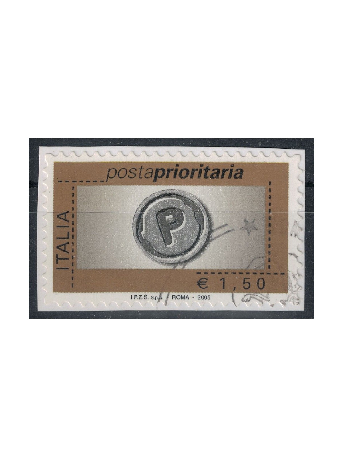 ITALIA 2005 Posta Prioritaria € 1,50 us