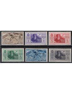 ITALY KINGDOM 1932 Dante Alighieri (airmail) 6v MH*
