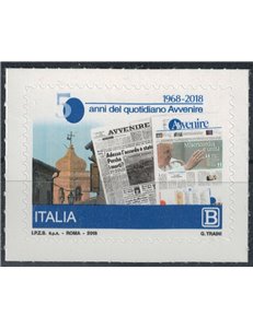 ITALY 2018 Avvenire Daily MNH**