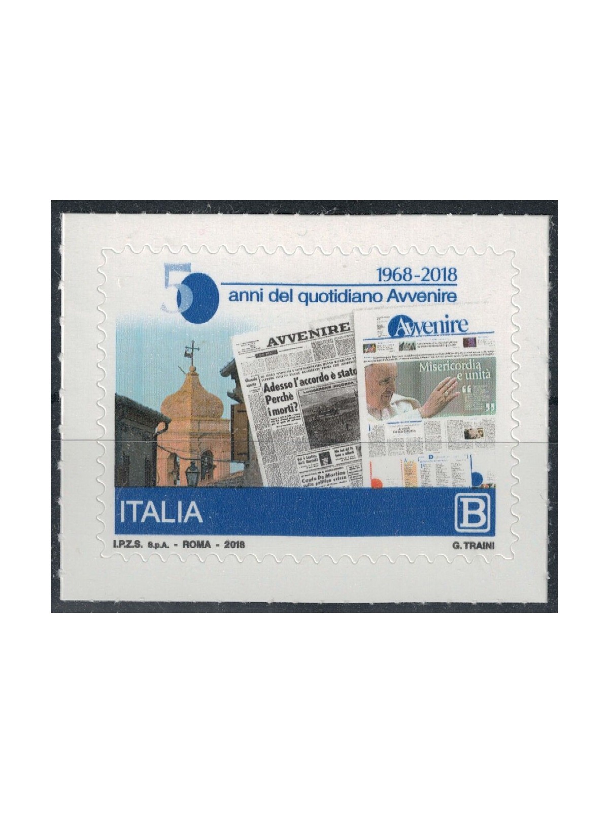 ITALIA 2018 Quotidiano Avvenire MNH**
