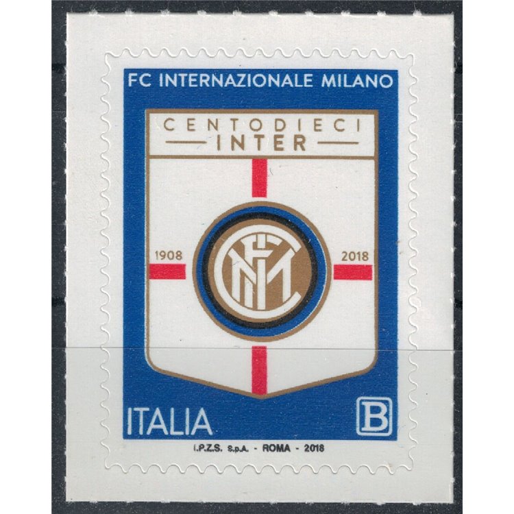 ITALIA 2018 Anniversario Inter MNH**