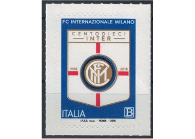 ITALIA 2018 Anniversario Inter MNH**