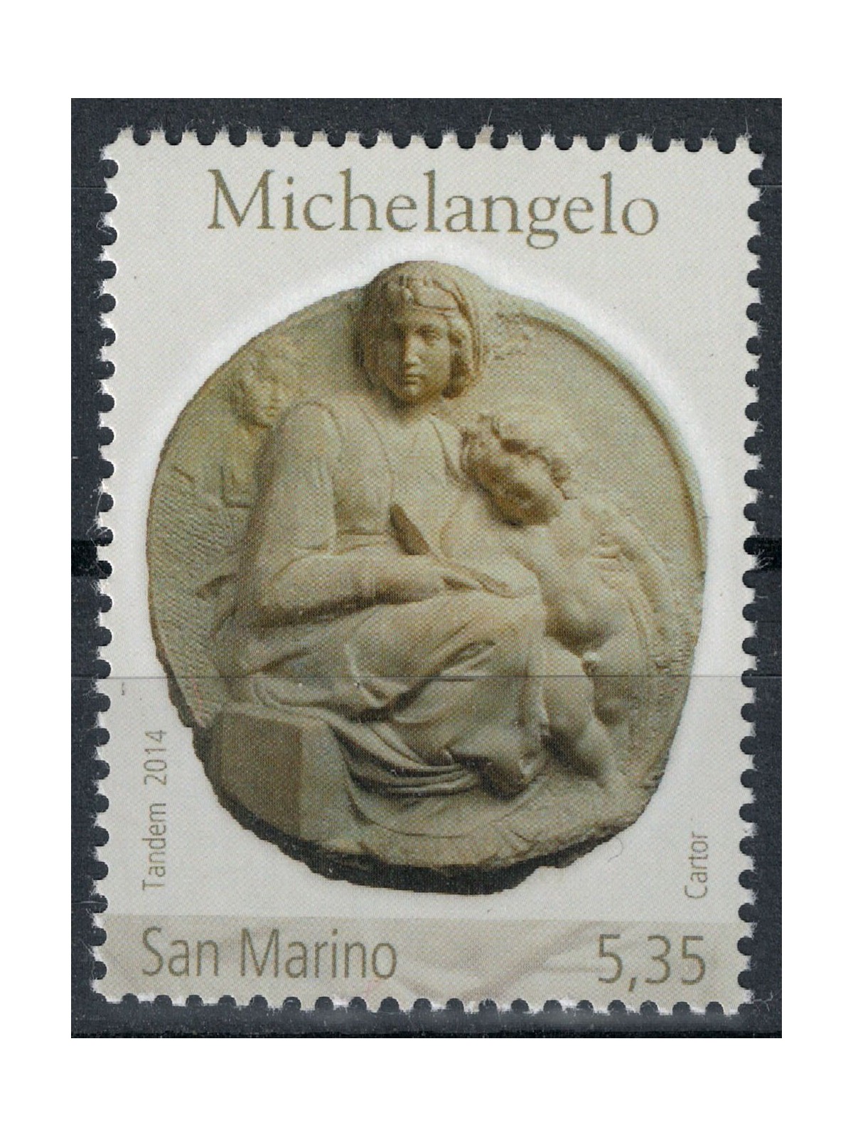 SAN MARINO 2014 Michelangelo MNH**