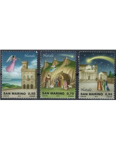 SAN MARINO 2014 Christmas 3v MNH**