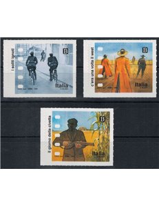 ITALY 2018 Italian Cinema 3v MNH**