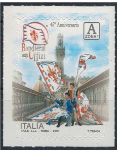 ITALY 2018 Uffizi Flag Bearers MNH**