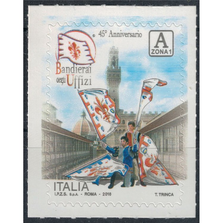 ITALY 2018 Uffizi Flag Bearers MNH**