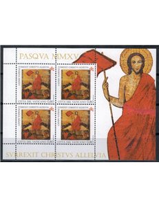 VATICAN 2015 Easter m/s MNH**