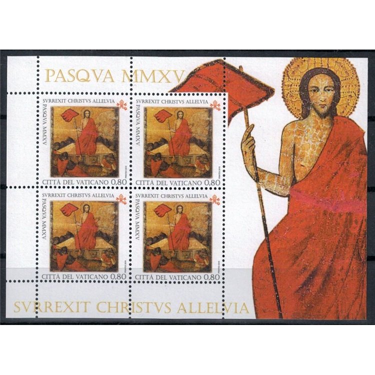 VATICANO 2015 Pasqua MF MNH**