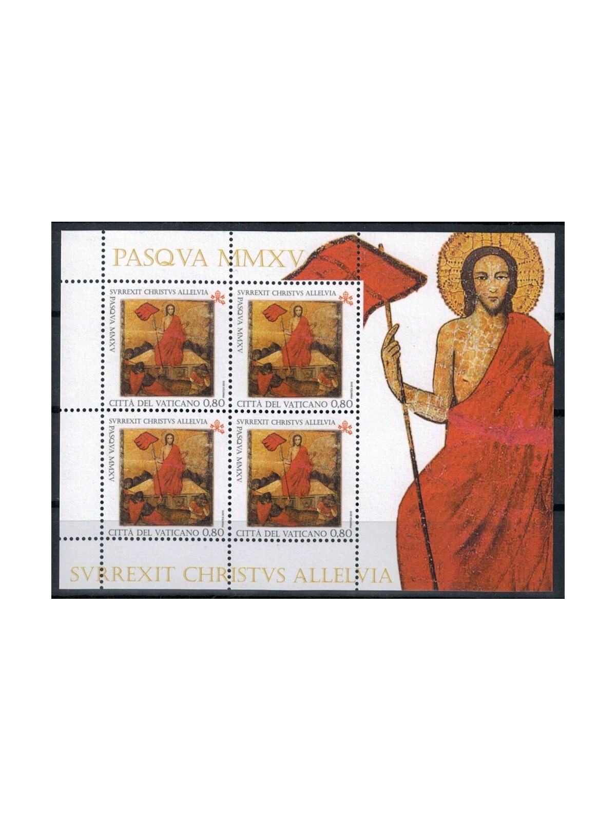 VATICANO 2015 Pasqua MF MNH**