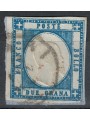 PROVINCE NAPOLETANE 1861 Effigie 2 grana azzurro ardesia us